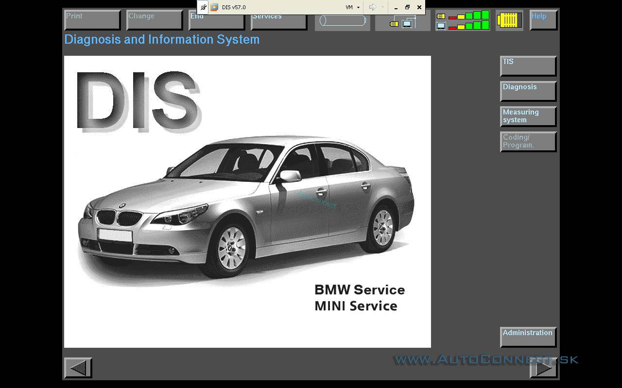 DIS - Программа для диагностики автомобилей BMW и Mini (для siemens