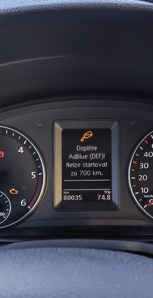 AdBlue VW Sharan 2.0TDI EDC17C46