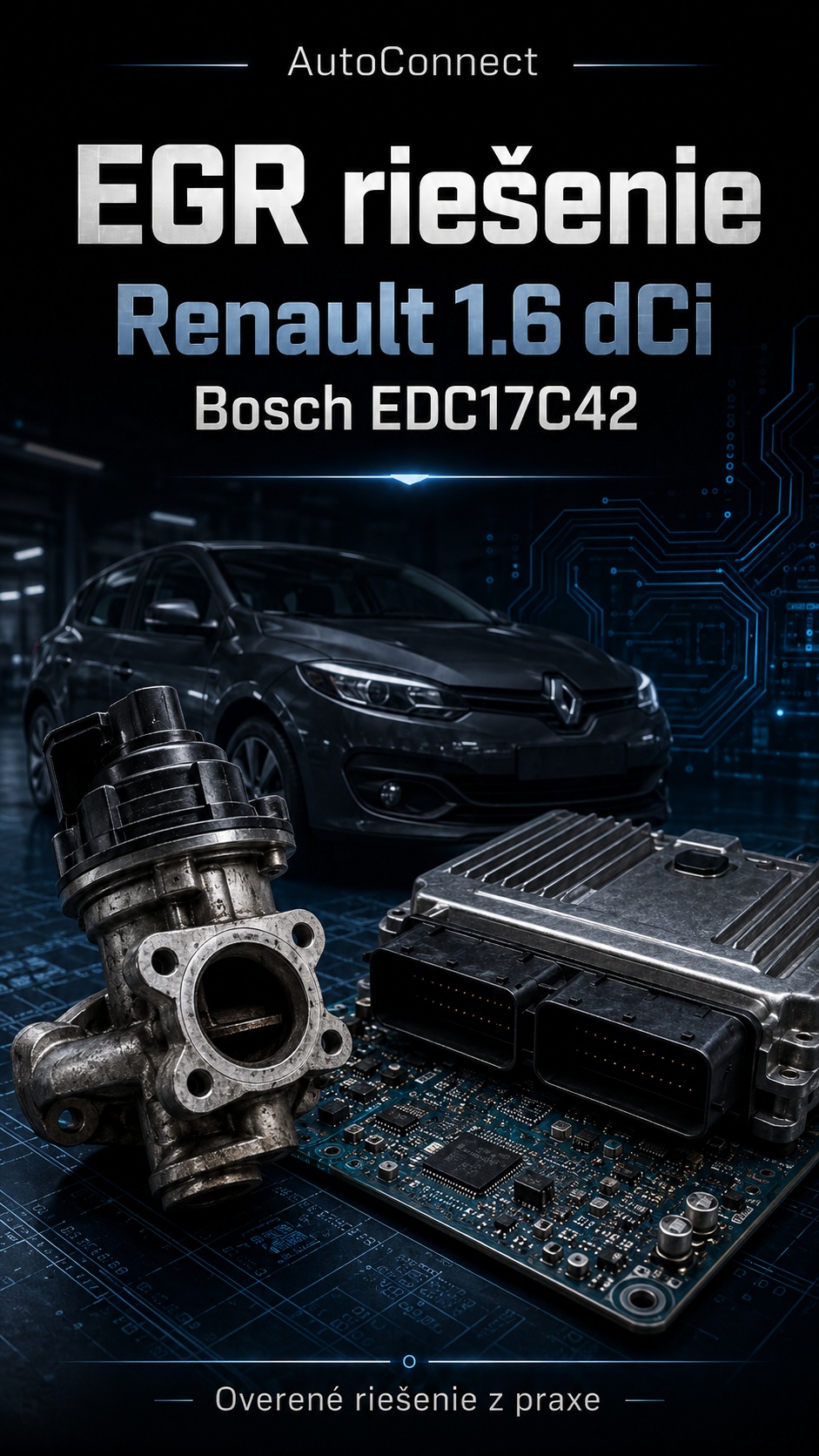 EGR Renault 1.6 dCi  EDC17C42 2011+