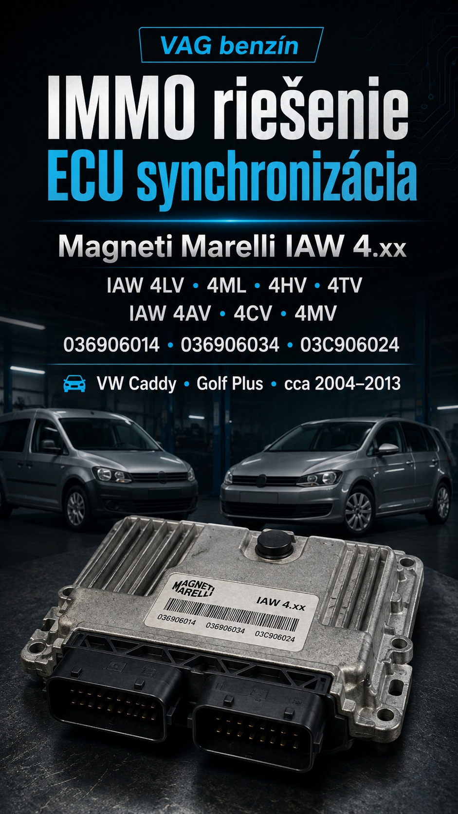 Imobilizér VAG Marelli IAW 4.XX