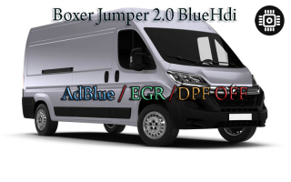 AdBlue PSA Jumper, Boxer 2.0 BlueHDI